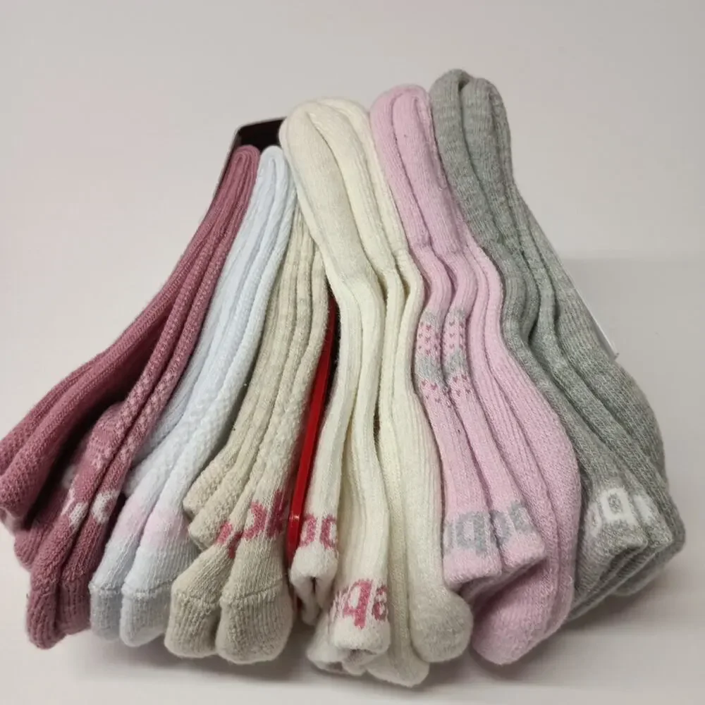 Reebok Tech Comfort Target Cushion Mid Crew‎ Women's Socks Size 4-9 6 Pairs
